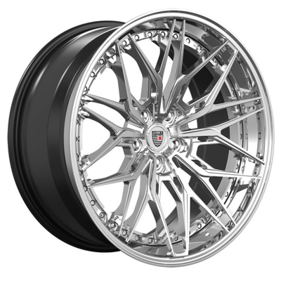 Anrky S3-X1 Porsche 991 στροβιλο ματ μαύρες 3PC του S επιλογές ροδών