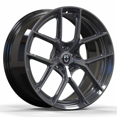 Υπερβολικά μαύρα πλαίσια HRE P101SC Monoblock για Audi A5
