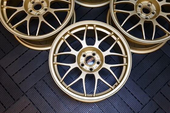 Subaru Impreza 22B σπάνια BBS RG334 5X100 σφυρηλατημένα τροχούς ελατήρια WRX STI GC8