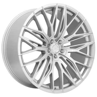 Κόκκινο πολυ όφσετ 080mm Monoblock ροδών Lexani Aries ακτίνων καραμελών