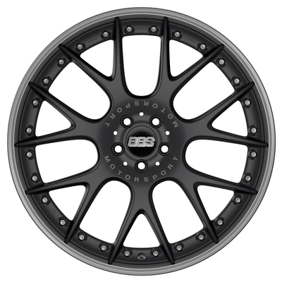 BBS σφυρηλατημένος ροδών CH-ρ ΙΙ Μαύρος σατέν Motorsport 17 18 19 20 ο BBS