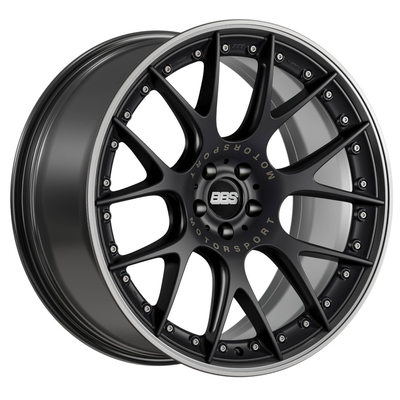 BBS σφυρηλατημένος ροδών CH-ρ ΙΙ Μαύρος σατέν Motorsport 17 18 19 20 ο BBS