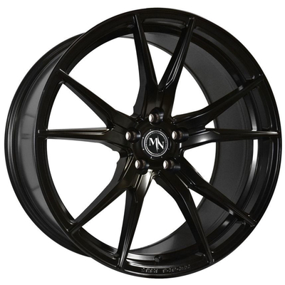 Ματ μαύρο Gunmetal σφυρηλατεί τις αυτόματες ρόδες επιθετικό κοίλο Spokes