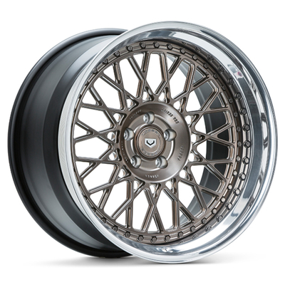 Σφυρηλατημένες Vossen ρόδες Vossen της BMW E46 μ3 εποχή-1 ρόδες λευκόχρυσου