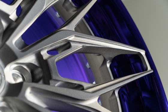 Anrky S3-X1 Porsche 991 στροβιλο ματ μαύρες 3PC του S επιλογές ροδών