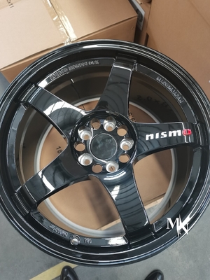 Ακτίνες Volk οριζόντων GT-ρ R34 R33 R32 της Nissan που συναγωνίζονται τις σφυρηλατημένες ρόδες Nismo LMGT4