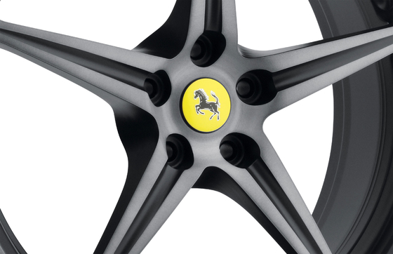 Σφυρηλατημένες Ferrari ρόδες σχεδίου cOem για 458 το κράμα αργιλίου της Ιταλίας 6061-T6