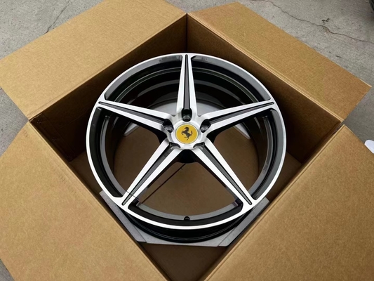 Σφυρηλατημένες Ferrari ρόδες σχεδίου cOem για 458 το κράμα αργιλίου της Ιταλίας 6061-T6