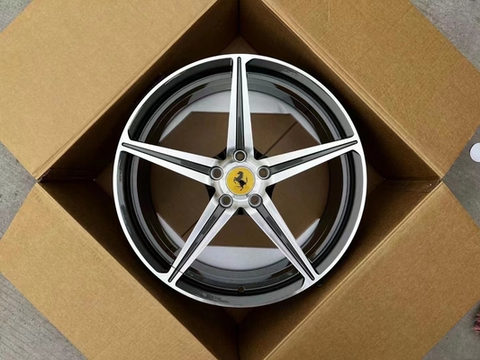 Σφυρηλατημένες Ferrari ρόδες σχεδίου cOem για 458 το κράμα αργιλίου της Ιταλίας 6061-T6
