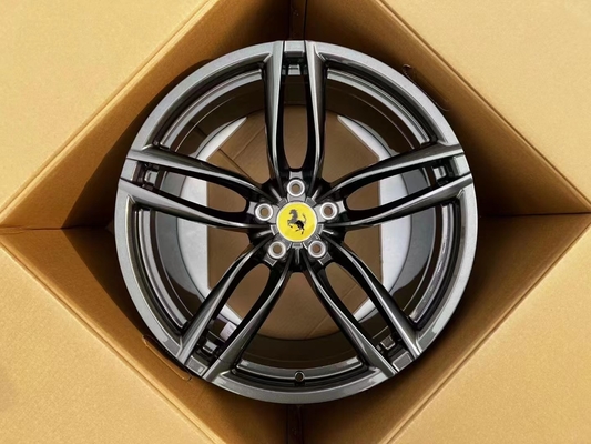 Σφυρηλατημένες Ferrari ρόδες σχεδίου cOem για Ferrari 488 περικοπή διαμαντιών GTB