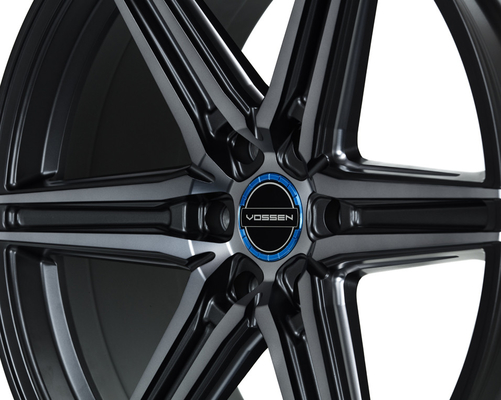 Φιμέ γυαλιστερό μαύρο Vossen HF6-2 σφυρήλατα τροχοί για Ford F-150 Raptor Escalade