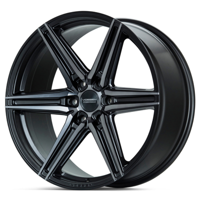 Φιμέ γυαλιστερό μαύρο Vossen HF6-2 σφυρήλατα τροχοί για Ford F-150 Raptor Escalade
