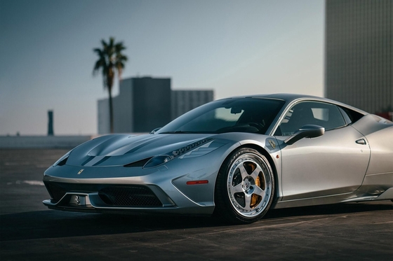 Κλασικές 3 σφυρηλατημένες PC ρόδες HRE 305 για Ferrari F40 F458 Speciale