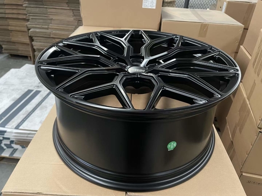 Vossen HF-2 μαύρες σφυρηλατημένες ρόδες σατέν
