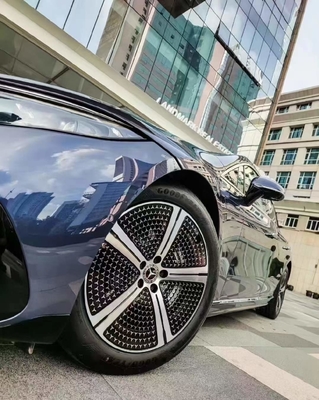 σφυρηλατημένες Benz ρόδες της Mercedes γυαλάδας 5-Spokes EQE V295 μαύρες υψηλές 20 ίντσα