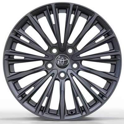 Η Toyota 18» ο ματ Μαύρος σχεδίου cOem σφυρηλατεί τις αυτόματες ρόδες για την κορώνα της Toyota