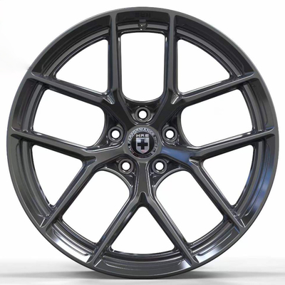 Υπερβολικά μαύρα πλαίσια HRE P101SC Monoblock για Audi A5