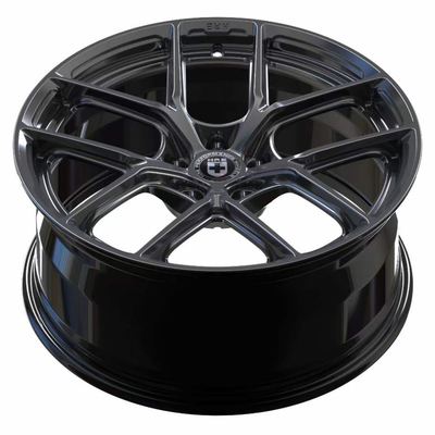 Υπερβολικά μαύρα πλαίσια HRE P101SC Monoblock για Audi A5