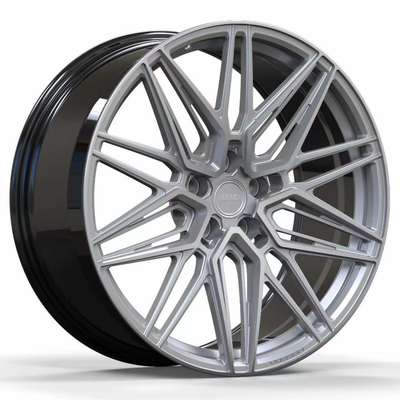 Σατέν ασημένιο Vossen HF-7 σφυρηλατημένες ρόδες για το Land Rover Range Rover