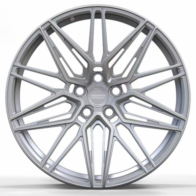Σατέν ασημένιο Vossen HF-7 σφυρηλατημένες ρόδες για το Land Rover Range Rover