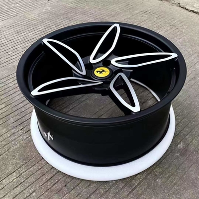 5 οι σφυρηλατημένες Ferrari ρόδες Spokes για 458 συνήθεια 488 αραχνών τελειώνουν
