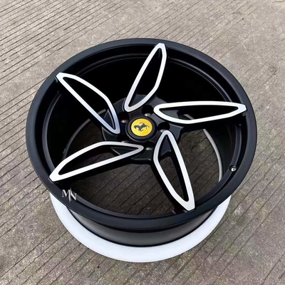 5 οι σφυρηλατημένες Ferrari ρόδες Spokes για 458 συνήθεια 488 αραχνών τελειώνουν