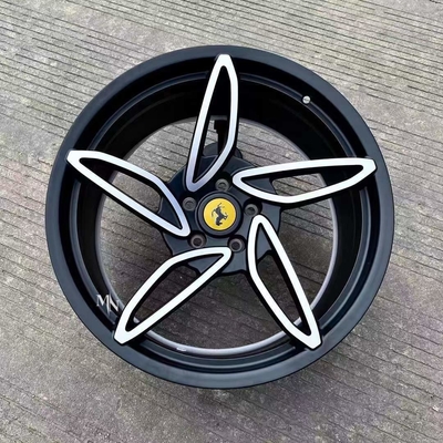 5 οι σφυρηλατημένες Ferrari ρόδες Spokes για 458 συνήθεια 488 αραχνών τελειώνουν