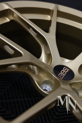 BBS FI R Προσαρμοσμένα πλασμένα χρυσά τροχιά Ρίμς για Audi R8 Διαθέσιμα
