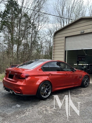 BBS FI R Για BMW M2 E92 M3 F80 Προσαρμοσμένα σφυρηλατημένα Hyper Silver Wheels