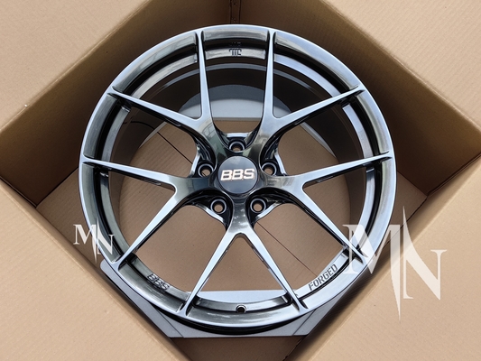 BBS FI R Για BMW M2 E92 M3 F80 Προσαρμοσμένα σφυρηλατημένα Hyper Silver Wheels