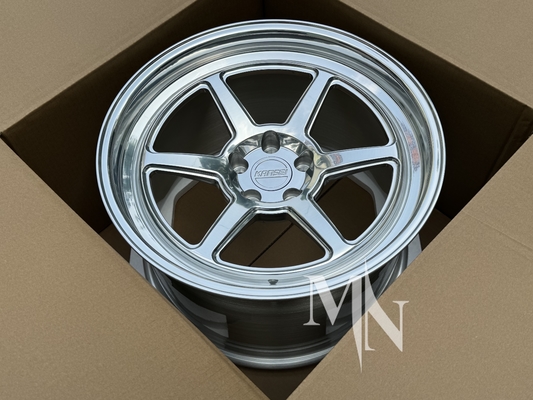 5x112 5x120 Τυποποιημένα Χερσαία Kansei Tandem Corsa Roku Silver Gunmetal 350Z 370Z Τροχοί από κράμα