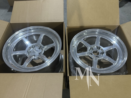 5x112 5x120 Τυποποιημένα Χερσαία Kansei Tandem Corsa Roku Silver Gunmetal 350Z 370Z Τροχοί από κράμα