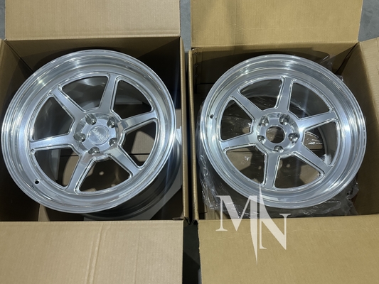 5x112 5x120 Τυποποιημένα Χερσαία Kansei Tandem Corsa Roku Silver Gunmetal 350Z 370Z Τροχοί από κράμα