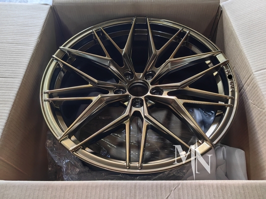Ροχάνα RFX17 Χρυσές ρόδες για Nissan GTR R35 R33 R32 370Z 350Z 18 19 20 21 22 ιντσών Custom Rims