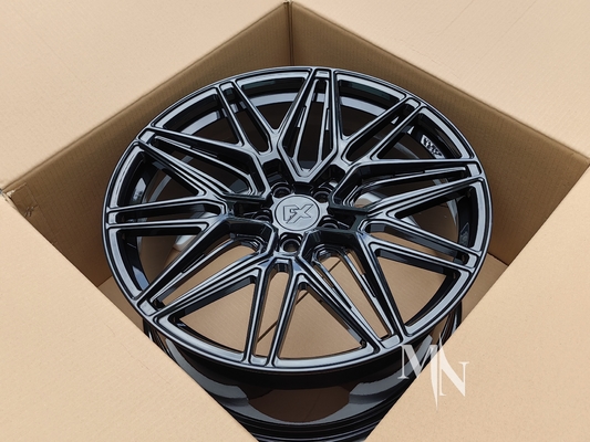 Vossen HF7 Λάμψη μαύρα τροχούς για Audi RS6 C5 C6 C7 C8 18 19 20 21 22 ιντσών Custom Avant Rims