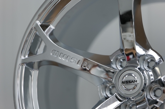 NISMO OEM Chrome Wheels Rim Nissan 370Z Infiniti Q50 Μονοκλειδί σφυρηλατημένων τροχών