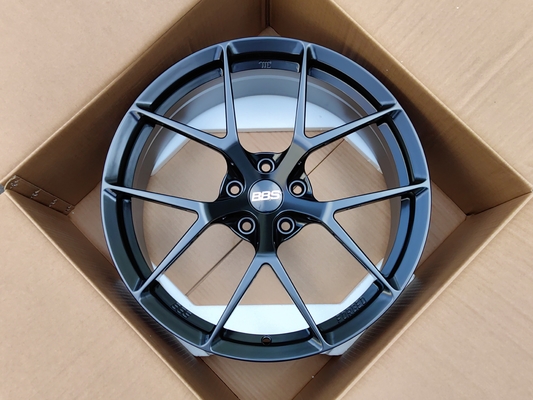 Ζάντες BBS Fi-R Satin Black 6061-T6 από κράμα αλουμινίου σφυρήλατες ζάντες