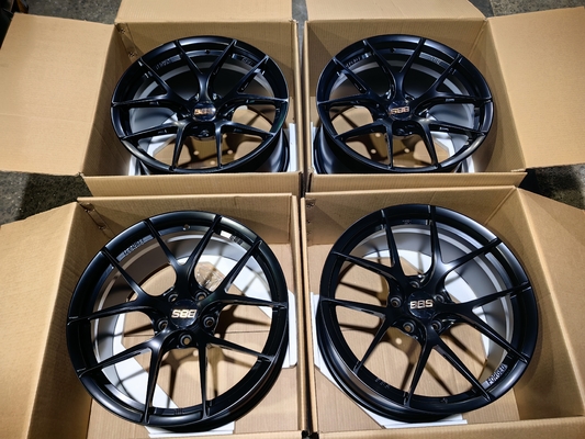 Ζάντες BBS Fi-R Satin Black 6061-T6 από κράμα αλουμινίου σφυρήλατες ζάντες