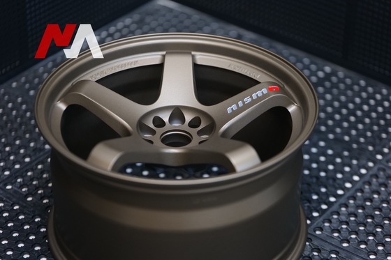 NISMO LMGT4 σφυρηλατημένοι τροχούς μονόκλωνου για τη Nissan GTR R32 R33