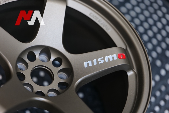 NISMO LMGT4 σφυρηλατημένοι τροχούς μονόκλωνου για τη Nissan GTR R32 R33