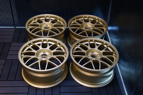 Subaru Impreza 22B σπάνια BBS RG334 5X100 σφυρηλατημένα τροχούς ελατήρια WRX STI GC8